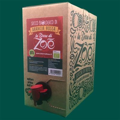 Italienisches Orangensaft biologisch 100% 3L Le terre di zoè 3